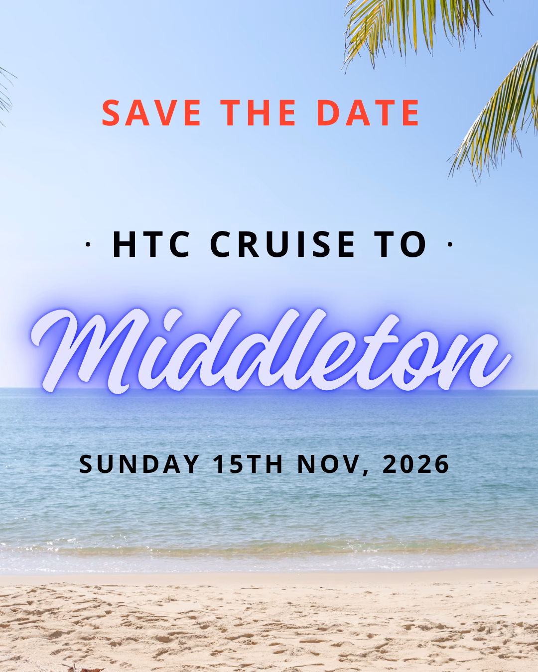 HTC Cruise to Middleton